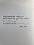 Robert Frank - Thank You