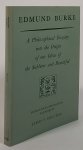 BURKE, E. - A philosophical enquiry into the origin of our ideas of the sublime and beautiful. Edited with an introduction and notes by James T. Boulton.