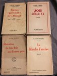 Claude Farrère - La Marche Funèbre, Job Siègle XX, Forbes spirituelles de l’orient, Histoires de très loin ou d’assez près