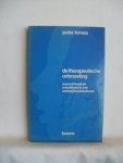 Lomas, Peter; Walsum, Hans van (vertaling) - De therapeutische ontmoeting. Over echtheid en onechtheid in ons werkelijkheidsbeleven.