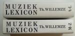 Willemze, Th. - Muziek Lexicon A-L + M-Z. Twee delen.