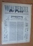 Bom, Jan (red) - De Post. Volksherstel. Voorlichtingsblad van Nederlands Volksherstel. 29 maart 1946. 2e jaargang no. 7