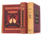 QUERIDO, I. - De oude wAereld. Het land van Zarathustra. Romantisch epos uit Oud-Perzië benevens het Boek der toelichtingen. Met illustraties van W.A. van Konijnenburg. Compleet in 3 delen.