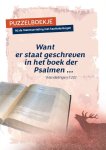 Haan - Haan-Nagtegaal, C.C.W. den-Want er staat geschreven in het boek der Psalmen (nieuw)