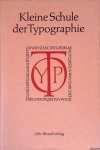 Rahmer, Albert - Kleine Schule der Typographie