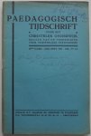 Waterink J, Wouters D, Dijkstra R, Los S O,  Meima K,  Berg K van den, Schreuder J Th R, Wijlen van H J - Paedagogisch Tijdschrift voor het Christelijk Onderwijs Orgaan van de Vereeniging voor Christelijke Paedagogiek  26e jaargang No. 4-5 aug-sept1933