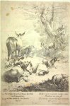 HERTEL, JOHANN GEORG (II), - Resting herd in a landscape