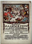  - Groot Vlaamsch Feest Onder Het Patronaat Van Het Belgisch Liefdadigheidsfonds " Zonder Naam , Maar Niet Zonder Hart " Ten Bate Van Noodlydende  Belgische Kinderen 16 - 17 18 Juni 1917