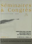Daniel Bertrand, Pierre Dèbes - Groupes de Galois Arithmétiques Et Différentiels