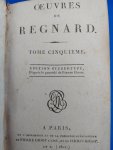 Regnard - Oeuvres  de Regnard (tome quatrieme + cinquieme)