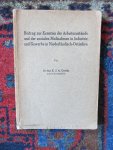 Cosijn, Dr.-Ing. E.J.A. - BEITRAG ZUR KENNTNIS DER ARBEITSZUSTÄNDE und der sozialen Massnahmen in Industrie und Gewerbe in Niederländisch-Ostindien.