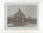 VELDHORST, Willem - VOORBURG - Vier etsen van Voorburg van Willem Veldhorst: Voorburg Hofwijck - 9/250 + [Oude Kerk] Voorburg - 64/250 + [Oude Kerk] Voorburg - 6/250 + [Herenstraat] Voorburg - 7/250.
