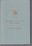 J?rgen Arndt - J. Siebmachers grosses Wappenbuch Band H Biographische lexikon der heraldiker