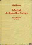 KAESTNER, Alfred - Lehrbuch der speziellen Zoologie. Band I: Wirbellose. 3. Teil, Insecta: A. Allgemeiner Teil