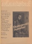 Biesheuvel e.a., Maarten - Maatstaf januari 1981. Dostojevski-nummer.