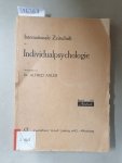 Adler, Alfred (Hrsg.): - Internationale Zeitschrift für Individualpsychologie. III. Jahrgang 1925 komplett (6 Hefte).