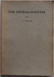 Bollen A L - Over epiduraalanaesthesie Proefschrift met los blad met stellingen