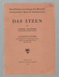 Georg Buchner - Das Atzen : nebst allgemeinen Ausfuhrungen über die Metalle und Legierungen für die Metalltechniker