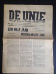 Oorlogskrant - De Unie, Orgaan van de Nederlandsche Unie