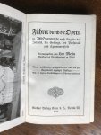 Melitz, L. (Hrsg.) - Führer durch die Opern, ca. 200 Operntexte nach Angabe des Inhalts, der Gesänge, des Personals und Szenenwechsels