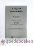 Brine, John - A Treatise on various Subjects, The Baptist Paperback Series No. 2