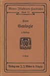 Haas, Hyppolyt - Leitfaden der Geologie. Achte, gänzlich umgearbeitete und vermehrte Auflage mit 244 in den Text gedruckten Abbildungen und einer Tafel