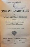 STIÉNON Charles - La campagne Anglo-Belge de L'Afrique Orientale Allemande