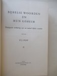 Pop F.J. - Bijbelse woorden en hun geheim deel II