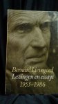 Lievegoed, Bernard. - Lezingen en essays 1953-1986