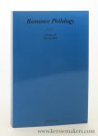 Marco, Barbara de (ed.). - Romance Philology. Founded in 1947 by Yakov Malkiel. Volume 69 Spring 2015. Special Issue. Romance Philology between Europe and the Americas: Yakov Malkiel, Selected Correspondence, 1940-1950.