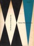 Porter, Allen (red.) - The Museum of Modern Art Twenty-Fifth Anniversary. Bulletin Vol.XXII, No. 1-2. Fall-Winter