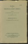 William Bertram Turrill, Bernard Verdcourt - Flora of tropical East Africa Angiospermae : Orchidaceae (Part 1: [Orchideae])