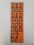 Bernlef, J. & G. Brands & K. Schippers (redactie) - Barbarber 67: Tijdschrift voor teksten