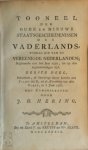  - Tooneel der oude en nieuwe stadsgeschiedenissen des Vaderlands, vooral die van de Vereenigde Nederlanden - Eerste deel Beginnende met het Jaar 1555, tot op den tegenwoordigen tijd