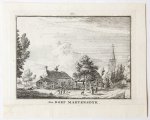 Spilman, Hendricus (1721-1784) after Beijer, Jan de (1703-1780) - Het Dorp Martensdijk