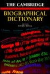 Crystal, David  (Editor) - The Cambridge Biographical Dictionary