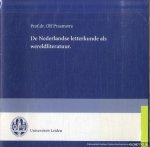 Praamstra, Olf - De Nederlandse letterkunde als wereldliteratuur. Oratie