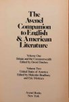 DAICHES David, BRADBURY Malcolm, MOTTRAM Eric - The Avenal companion to English & American literature
