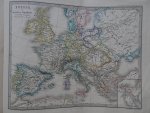Spruner, K. von. - Dr. K. von Spruners Historisch-Geographischer Schul-Atlas. Dreiundzwanzig kolorierte Karten in Kupferstich.