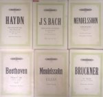 Bach JS,  Haydn, Beethoven, Bruckner, Mendelsohn - Johannespassion, Schöpfung, Elias, Messe in C dur, Lobgesang opus 52