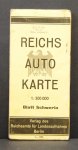 MAP Germany. - Reichs-Auto-Karte. Blatt SCHWERIN (Massstab) 1:300000.