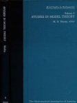 Morley, M.D. (ed). - Studies in Model Theory.