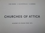 Char. Bouras et al - Churches of Attica (344 afb.)