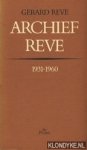 Reve, Gerard - Archief Reve 1931-1960