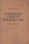 Teis, Geert Pzn. - Aoderjaon Geerts Wildervank. Verzen van ons veen
