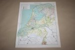  - Kaart van Nederland Grondsoorten - circa 1905