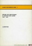 DEHMLOW, R. (Redaktion) - Bücher und Bibliotheken in Ghettos und Lager (1933-1945)