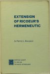 RICOEUR, P., BOURGEOIS, P.L. - Extension of Ricoeur's hermeneutic.