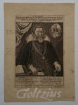 DÜRR, JOHANN, - Portrait of Dominicus Arumaeus