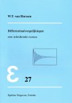 W.T. van Horssen - Differentiaalvergelijkingen / Epsilon uitgaven / 27